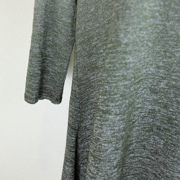 Joan Vass Ombre Knit Gray/Green Tunic, M - Picture 4 of 8